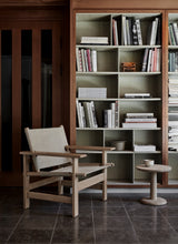 The Canvas Chair, lys olieret eg natur canvas af Børge Mogensen - 3 - Jacobsen Plus