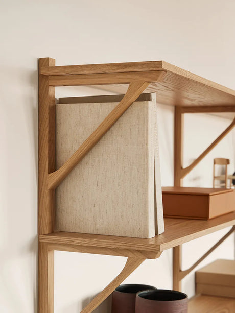 BM29 Shelf, model 2920 af Børge Mogensen - Eg lak - Jacobsen Plus