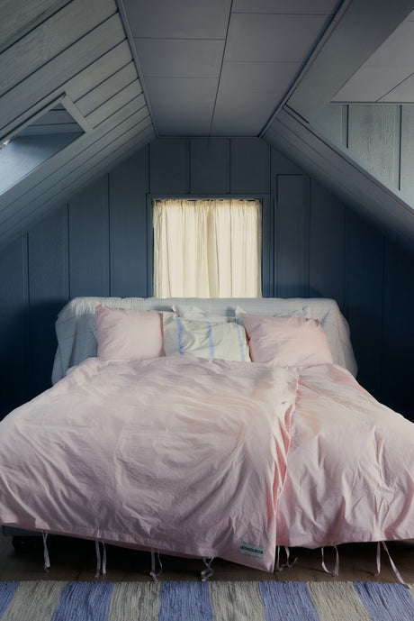 Bongusta - Percale sengetøj, 140x200/60x63 cm, Blush - 3 - Jacobsen Plus