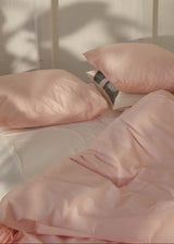 Bongusta - Percale sengetøj, 140x200/60x63 cm, Blush - 2 - Jacobsen Plus