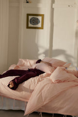 Bongusta - Percale sengetøj, 140x200/60x63 cm, Blush - 4 - Jacobsen Plus