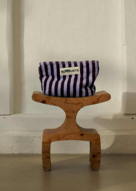 Bongusta - Naram toilettaske, Wine & Lavender Blue - 2 - Jacobsen Plus