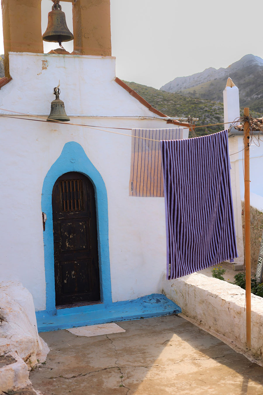 Bongusta - Naram towel, Wine & Lavender Blue - 6 - Jacobsen Plus