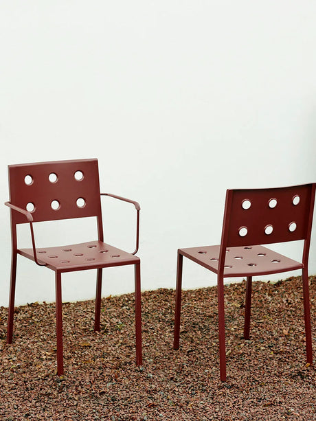 Balcony armchair fra Hay - Iron Red - Jacobsen Plus