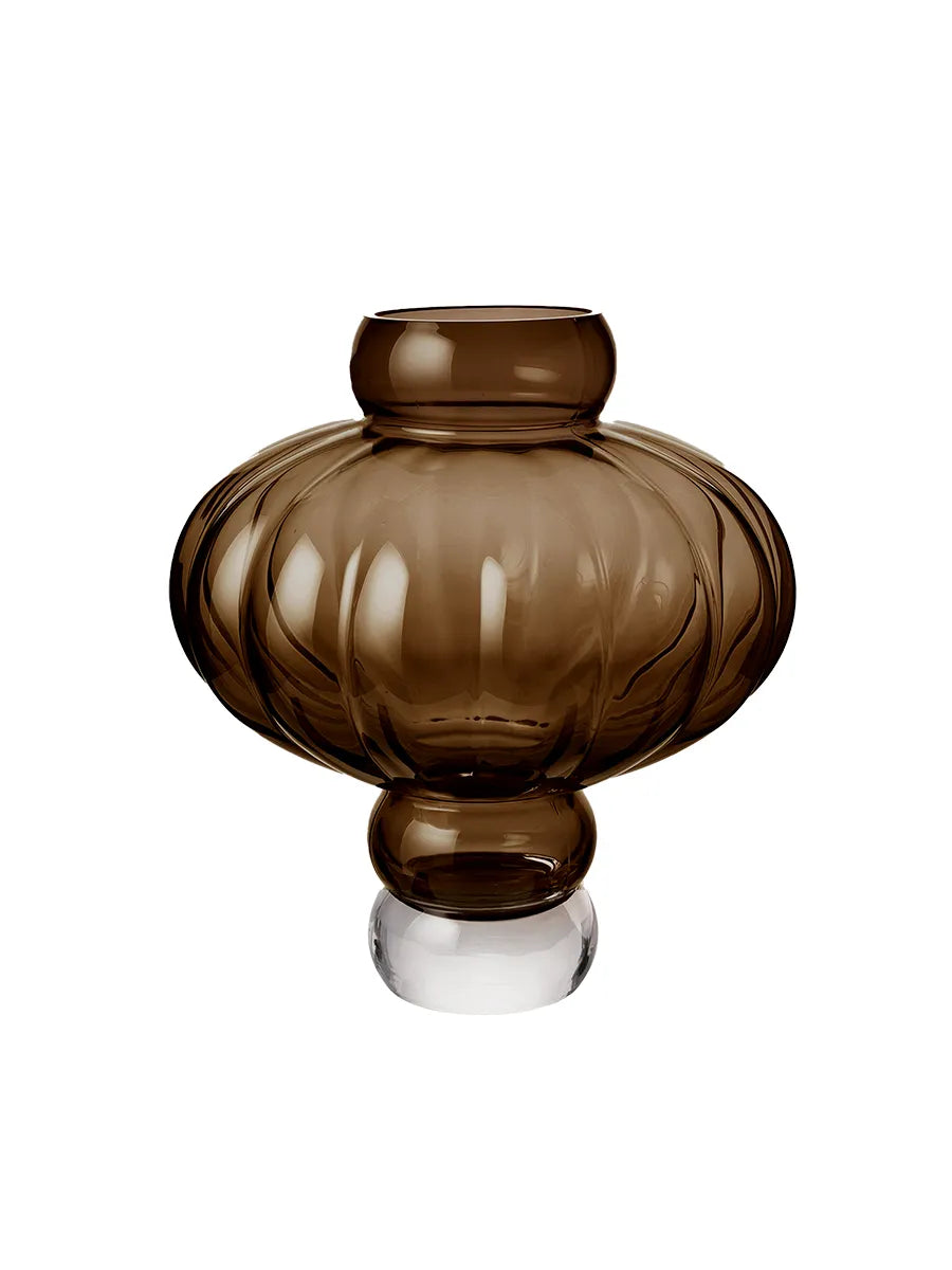 Balloon Vase 03, glas fra Louise Roe - Smoke - Jacobsen Plus