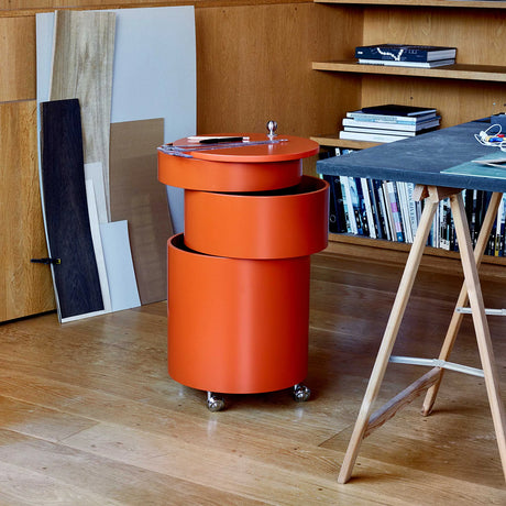 Barboy Sidebord, orange af Verner Panton - 3 - Jacobsen Plus