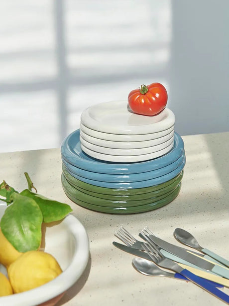 Barro Plate Ø18, sæt á 2 stk. fra Hay - Dark blue - Jacobsen Plus