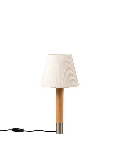 Básica M1 Bordlampe fra Santa and Cole - Natural ribbon / Nickel - Jacobsen Plus