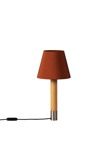 Básica M1 Bordlampe fra Santa and Cole - Tile Raw Color ribbon / Nickel - Jacobsen Plus