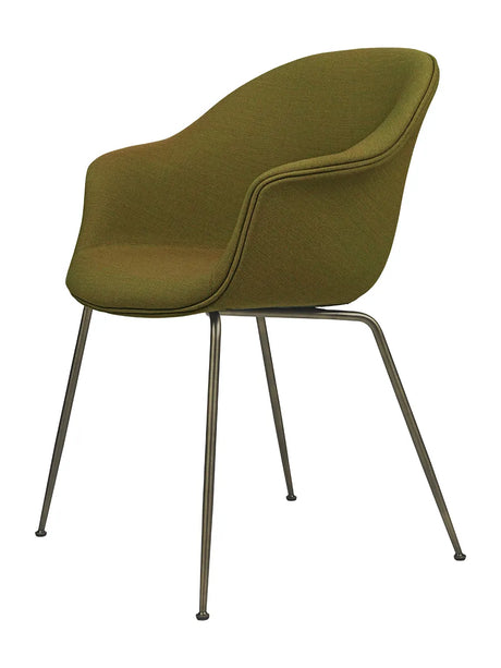 Bat spisebordsstol, fuldpolstret fra GUBI - Prisgruppe 1 / Conic base / Black base - Jacobsen Plus