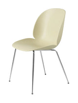 Beetle Chair, upolstret fra GUBI - Pastel Green shell / Conic base / Chrome base - Jacobsen Plus
