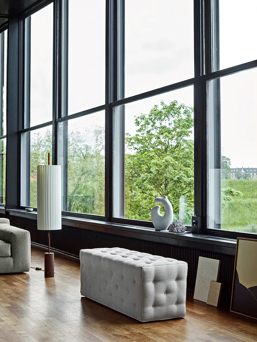 Bench m. Knapper Cross 27, 160 x 40 cm fra Eilersen