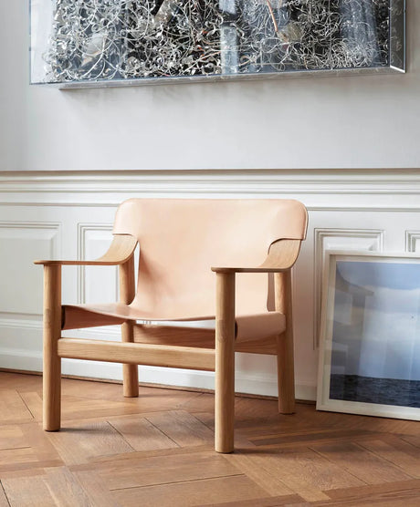Bernard Stol fra Hay - Hunter green beech - Green canvas - Jacobsen Plus