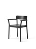 Betty TK10 Spisebordsstol, sortlakeret eg fra &Tradition