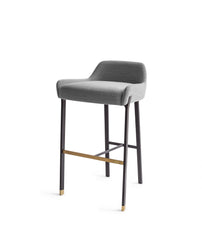 Blink Bar stool SH750 Steelcut Trio 124 HR Black sand/gold fra Stellar Works