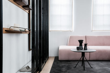 Blink sidebord Ø60 cm, valnød fra Stellar Works - 2 - Jacobsen Plus