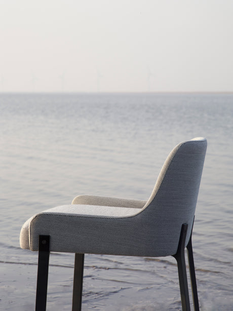 Blink Bar stool SH750 Steelcut Trio 124 HR Black sand/gold fra Stellar Works - 2 - Jacobsen Plus