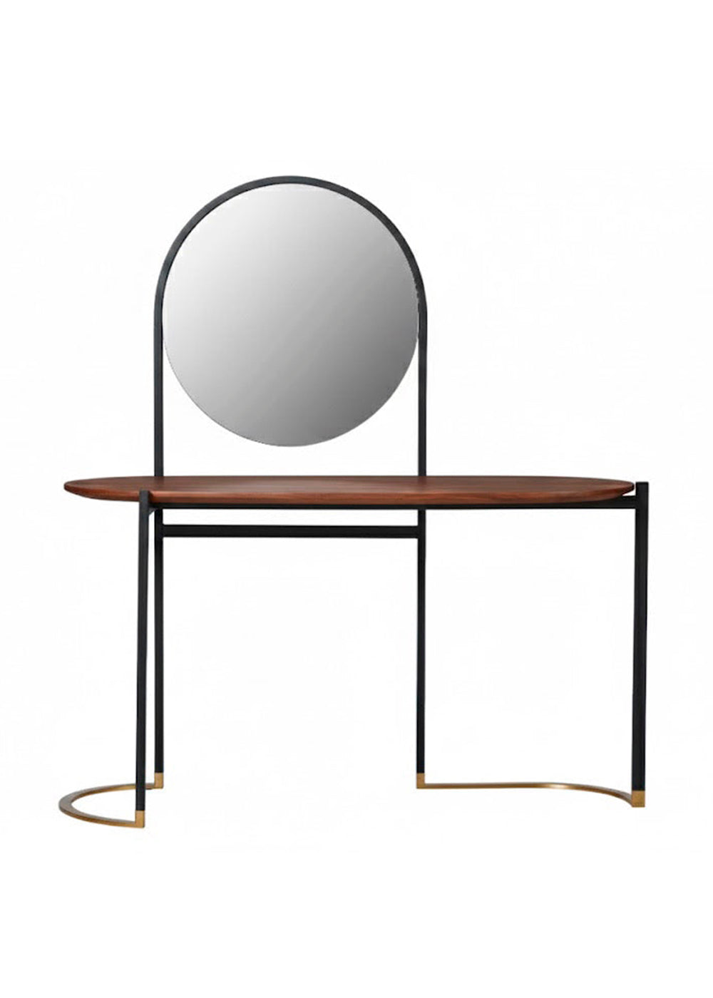 Blink Vanity Walnut natural Black sand/gold fra Stellar Works - 1 - Jacobsen Plus