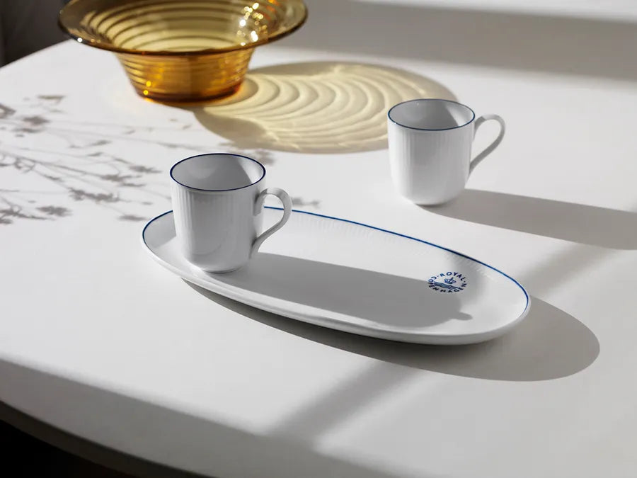 Royal Copenhagen Blueline, 2-pak krus 28 cl