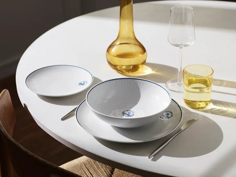 Royal Copenhagen Blueline, coupe tallerken 27 cm