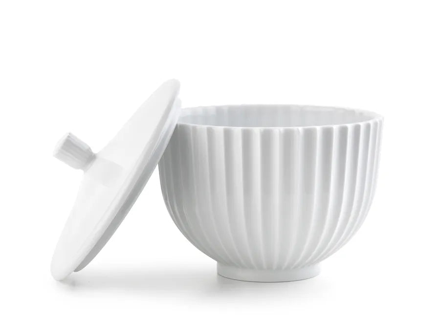 Bonbonniere i porcelæn fra Lyngby Porcelæn