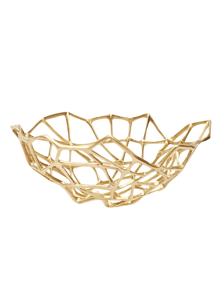 Bone Bowl Extra Large Brass fra Tom Dixon