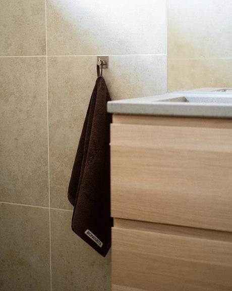 Naram towel - Coffee fra Bongusta - 30 x 50 cm - Jacobsen Plus