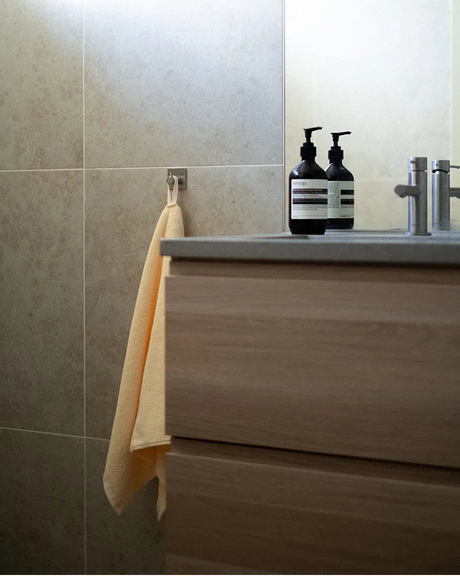 Naram towel - Vanilla fra Bongusta - 50 x 80 cm - Jacobsen Plus