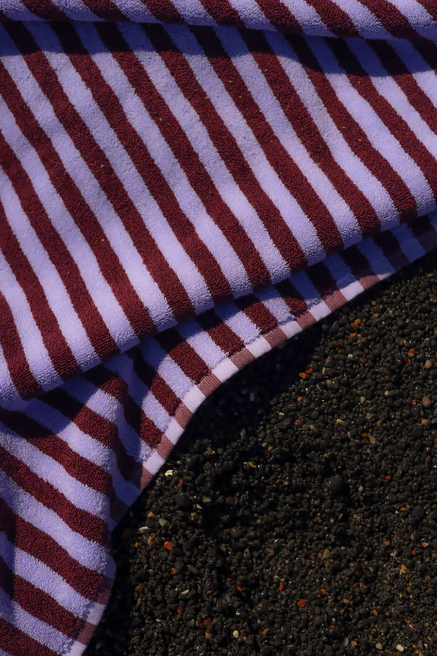 Bongusta - Naram towel, Wine & Lavender Blue - 4 - Jacobsen Plus