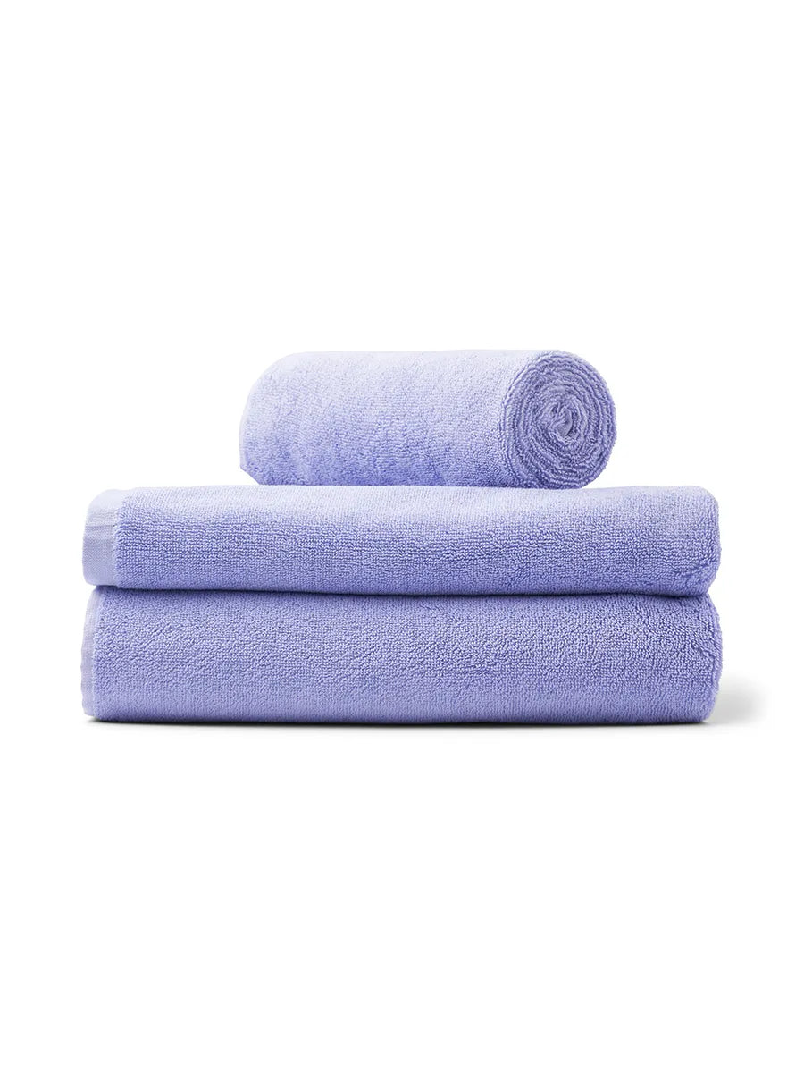 Naram towel - Lavender Blue fra Bongusta