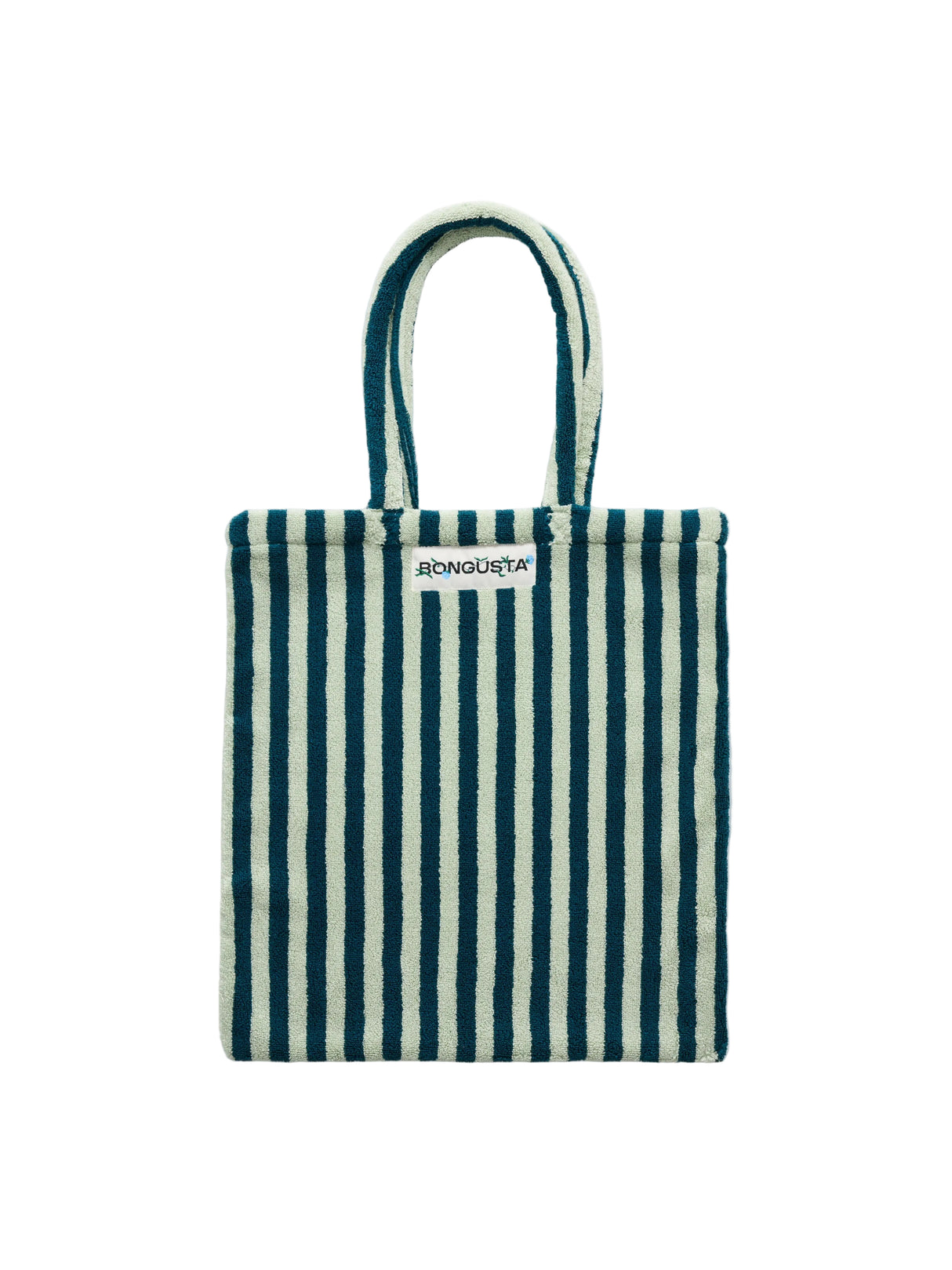 Naram Totebag fra Bongusta - Sea Foam & Deep Teal - Jacobsen Plus