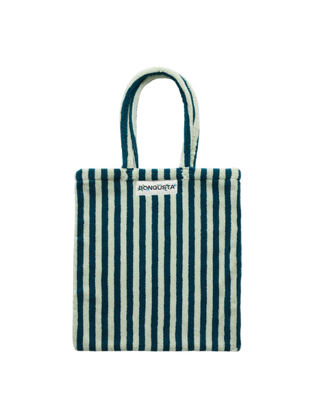 Naram Totebag fra Bongusta - Sea Foam & Deep Teal - Jacobsen Plus