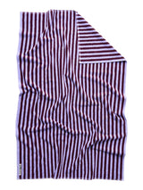Bongusta - Naram towel, Wine & Lavender Blue - 100 x 150 cm - Jacobsen Plus