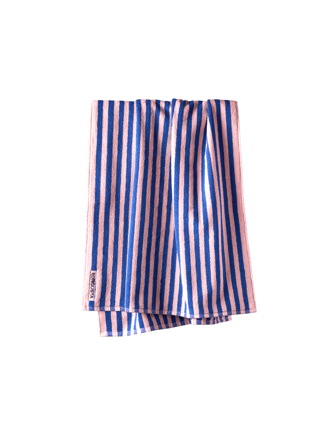 Naram towel - Dazzling blue & Rose fra Bongusta - 70 x 140 cm - Jacobsen Plus