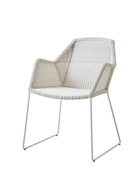 Breeze Havestol m. Meder Stel fra Cane-line - Black - Jacobsen Plus