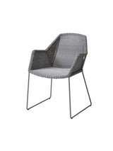 Breeze Havestol m. Meder Stel fra Cane-line - Light grey / Ingen hynde - Jacobsen Plus
