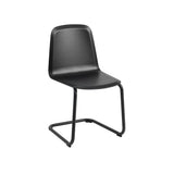Muuto - Brink stol, cantilever base - Sort sæde - Sort stel - Jacobsen Plus