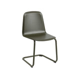 Muuto - Brink stol, cantilever base - Dark Olive sæde - Dark Olive stel - Jacobsen Plus