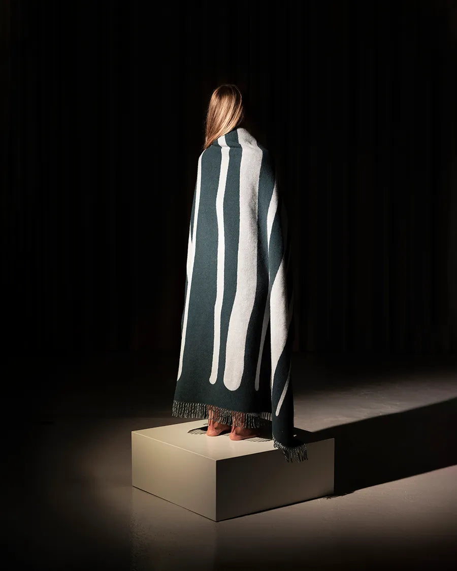 Brush Plaid, green/porcelain fra raawii - 3 - Jacobsen Plus