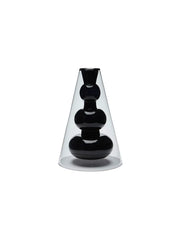 Bump Vase Cone Black fra Tom Dixon