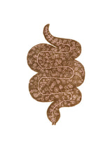 Burma snake rug, rose og brown fra Bongusta - 1 - Jacobsen Plus
