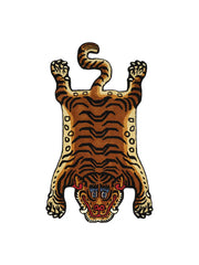 Burma Tiger Rug, large fra Bongusta