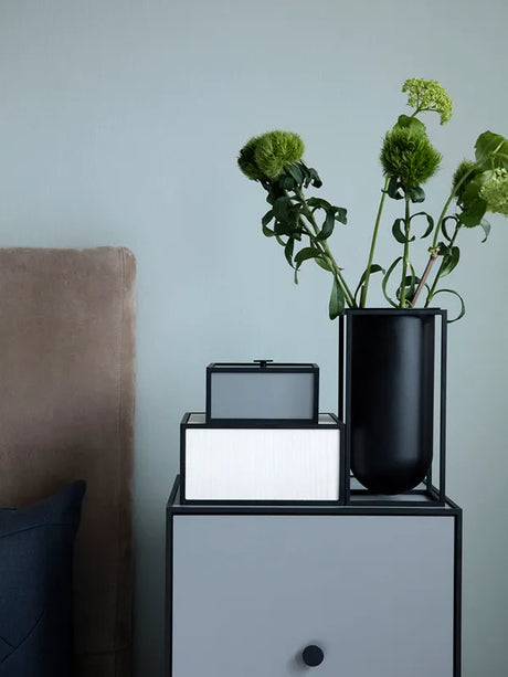 Kubus Vase Lolo, sort fra Audo Copenhagen - 2 - Jacobsen Plus