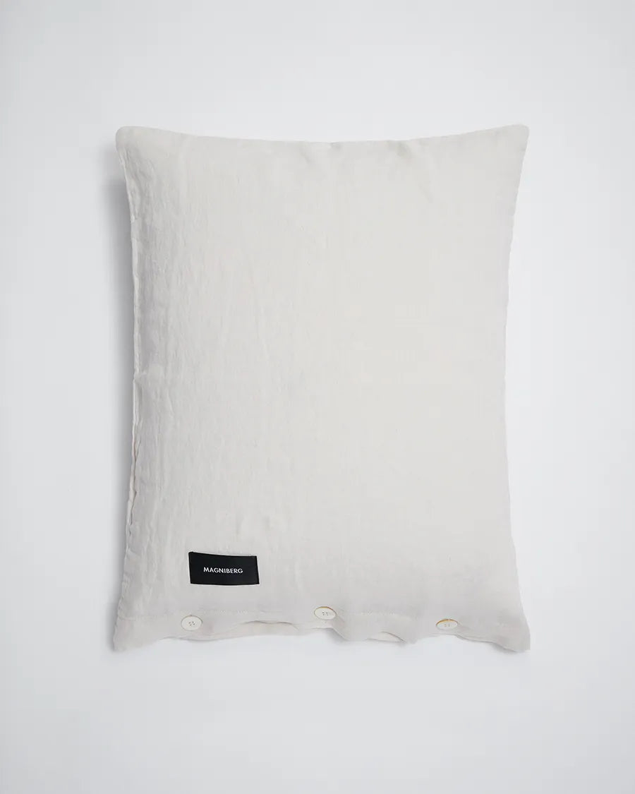 Mother Linen Pillow Cover Single fra Magniberg - Beige / 63 x 60 cm - Jacobsen Plus