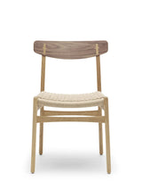 CH23 Spisestol, eg/valnød olie af Hans J. Wegner
