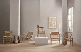 Y-stol CH24, eg olie af Hans J. Wegner