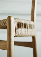 CH23 Spisestol, eg/valnød olie af Hans J. Wegner