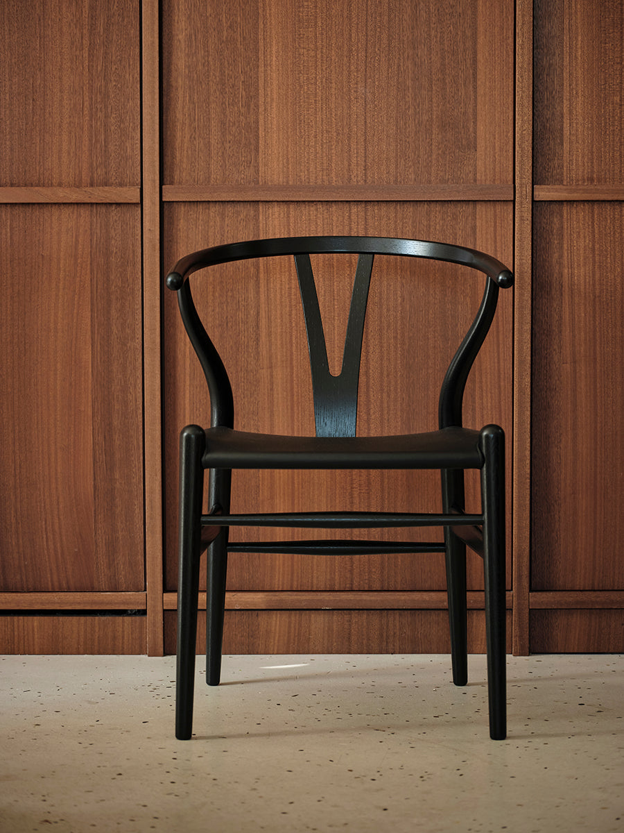 Y-stol CH24P, Sort eg med Thor 301 læder af Hans J. Wegner - 4 - Jacobsen Plus