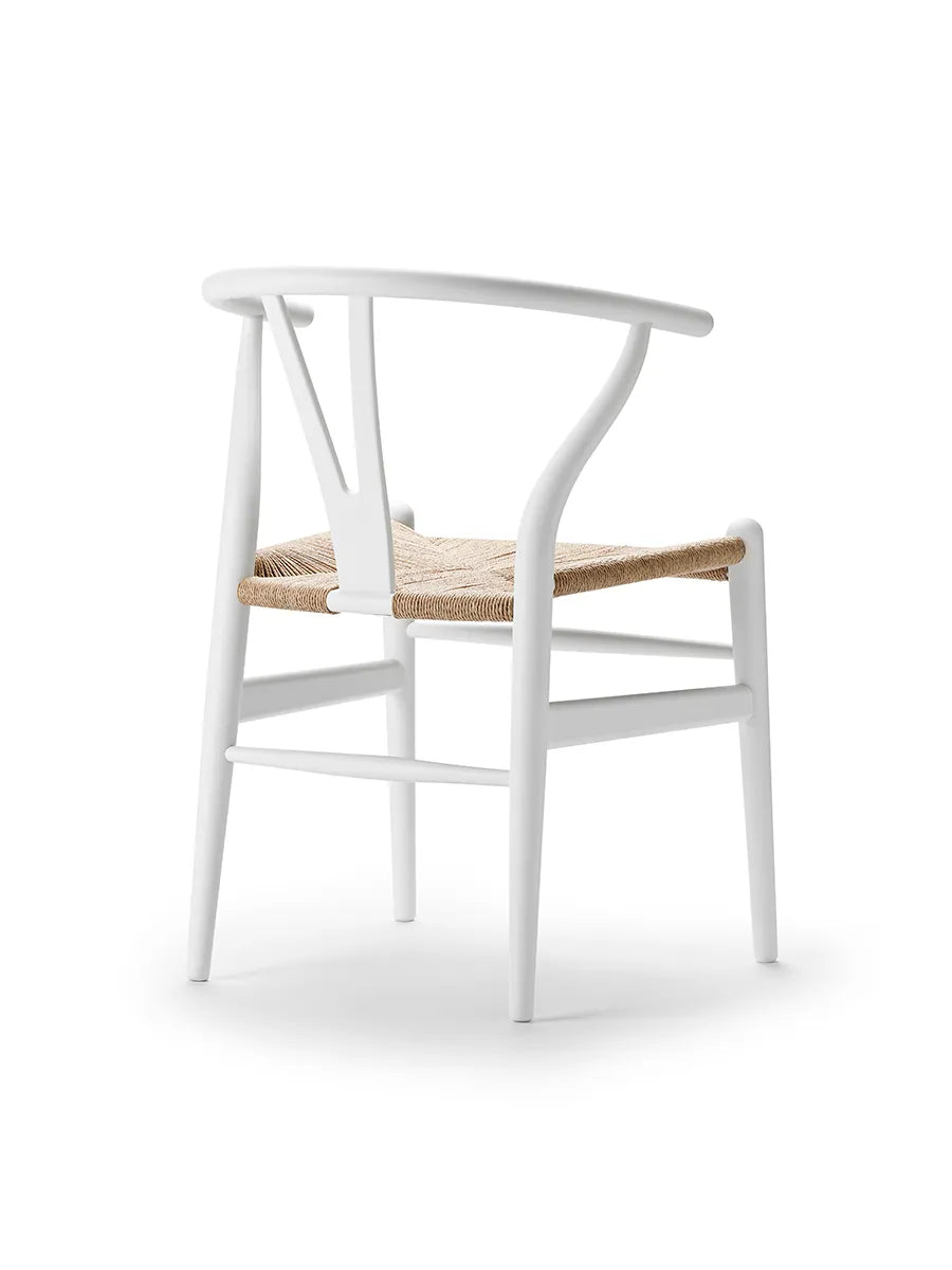 Y-stol CH24 Soft Natural White af Hans J. Wegner