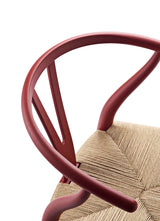 Y-stol CH24 Soft Red Brown af Hans J. Wegner